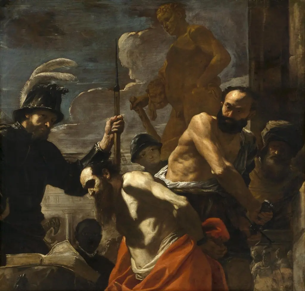 The Martyrdom of Saint Paul, by Mattia Preti