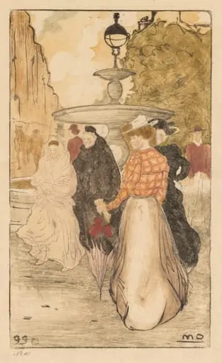 Place Saint Georges, by Maurice Delcourt