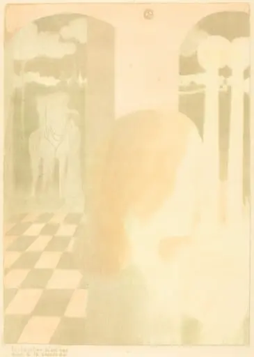 Le chevalier n'est pas mort à la croisade, by Maurice Denis