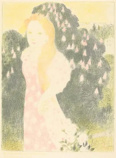 Les crépuscules ont une douceur d'ancienne peinture, by Maurice Denis