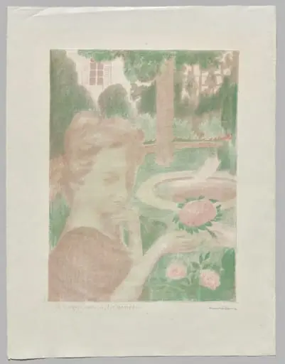 Morning Bouquet, Tears, by Maurice Denis