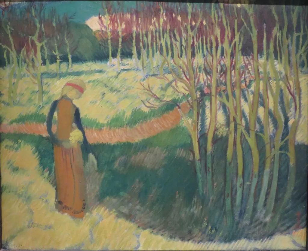 Motif Romanesque, by Maurice Denis, oil, 1896
