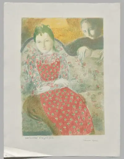 On the Pale Silver Sofa, by Maurice Denis