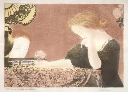 Our Souls, in Languorous Gestures, by Maurice Denis