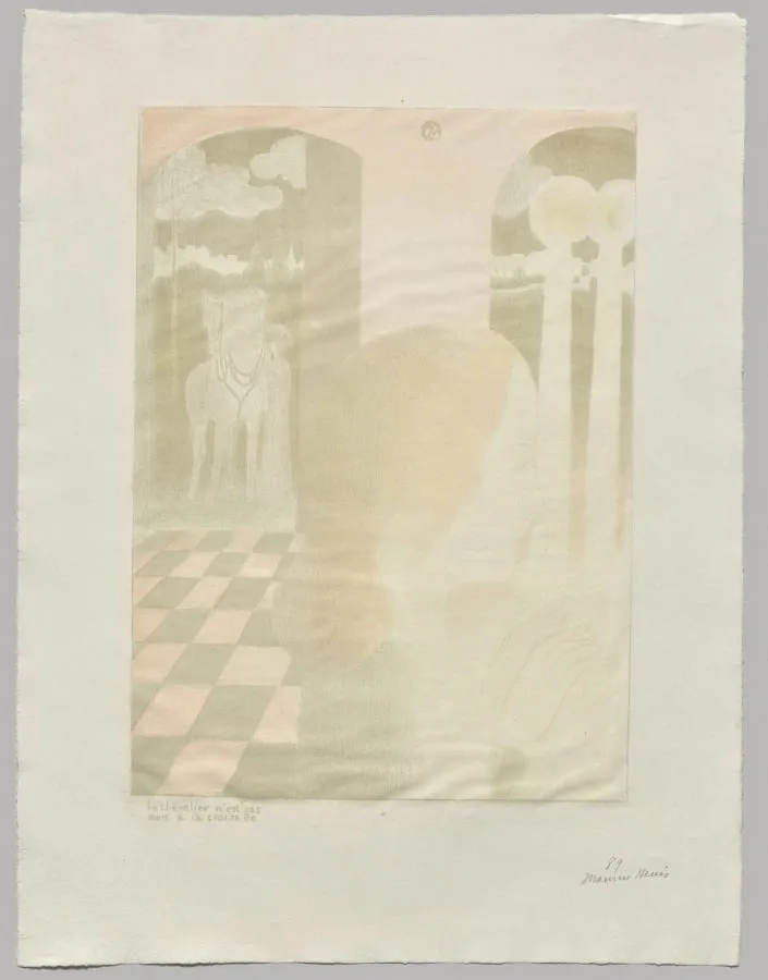 The Knight Did Not Die in the Crusade, by Maurice Denis, 1899