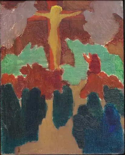The Orange Christ, by Maurice Denis