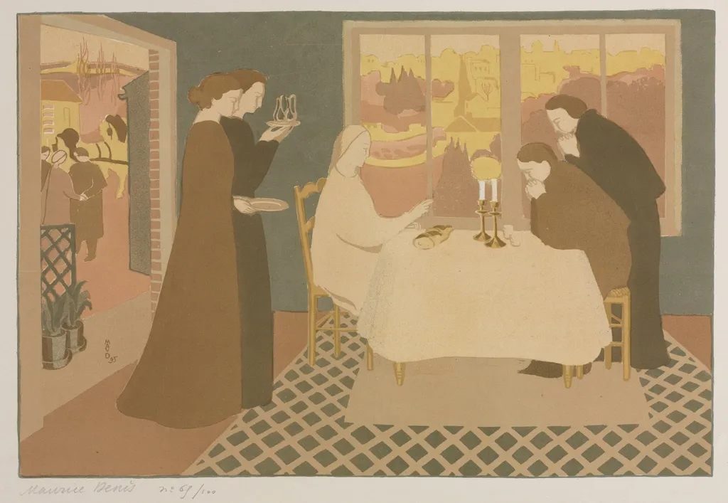 The Pilgrims at Emmaus, by Maurice Denis, 1895