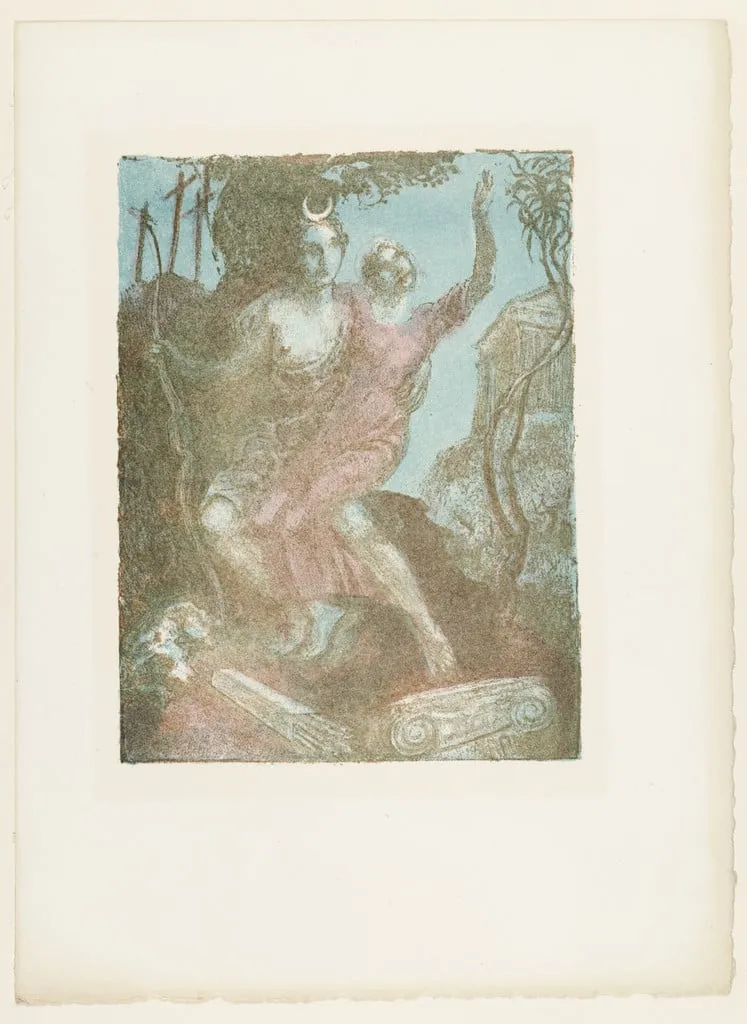 Untitled, by Maurice Denis, ink, 1939