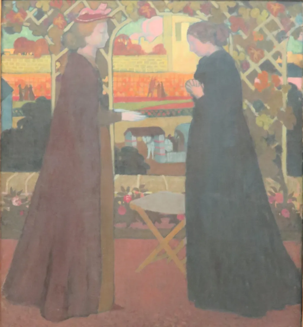 Visitation, by Maurice Denis, oil, 1898
