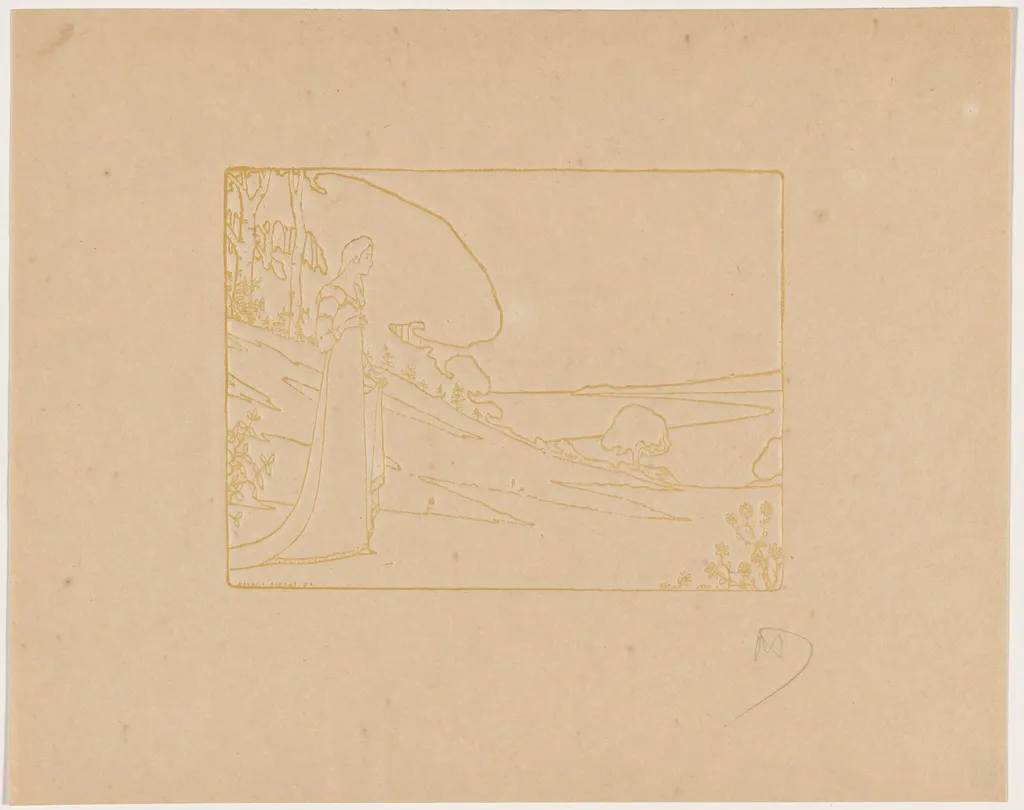 Carmosine (projet de programme), by Maurice Dumont, 1895