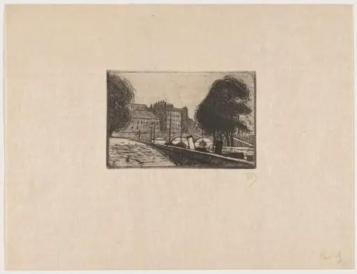 Paysage, by Maurice Dumont
