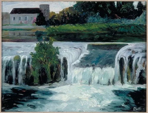 landscape, by Maurice Galbraith Cullen, oil, 1890