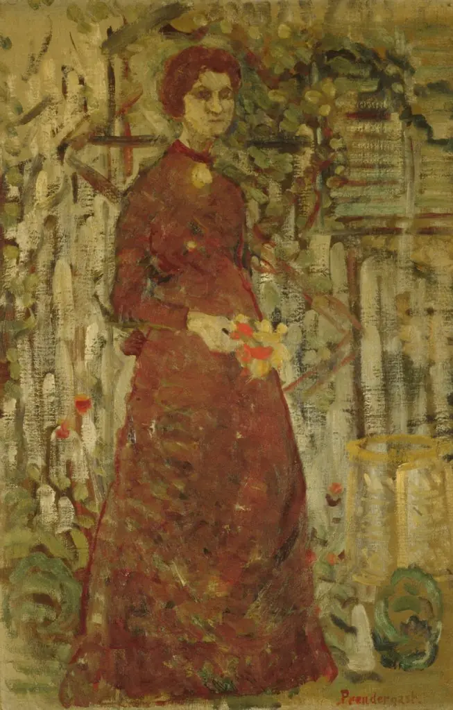 Annie Sargent Jewett, by Maurice Prendergast