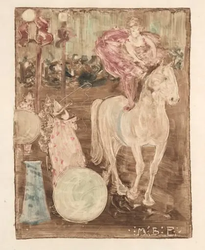 Bareback Rider, by Maurice Prendergast