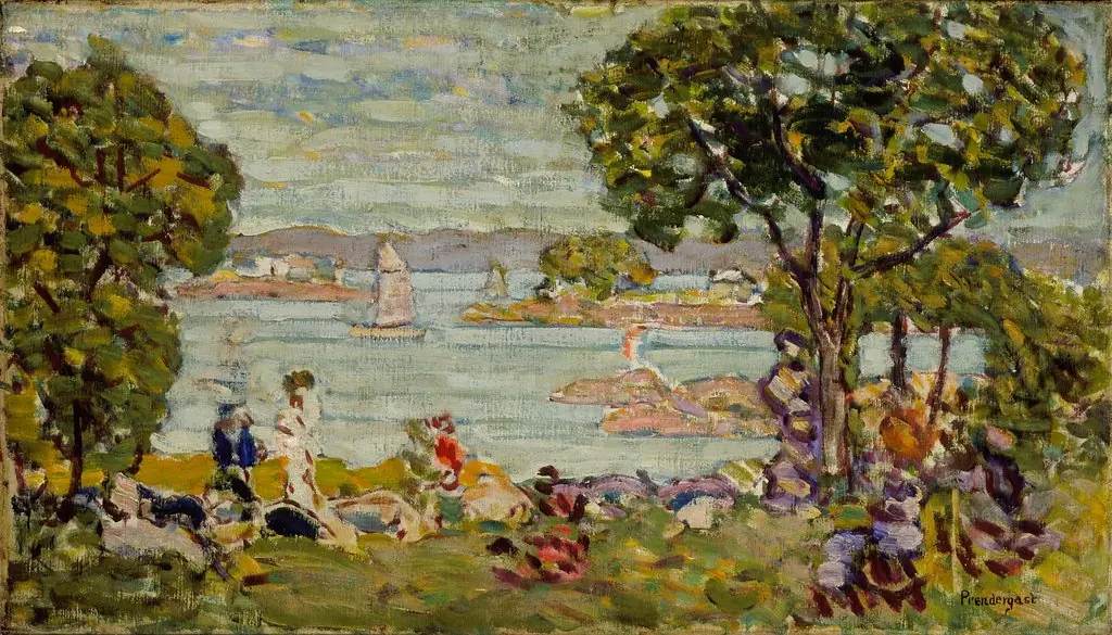 Cove, Maine, by Maurice Prendergast