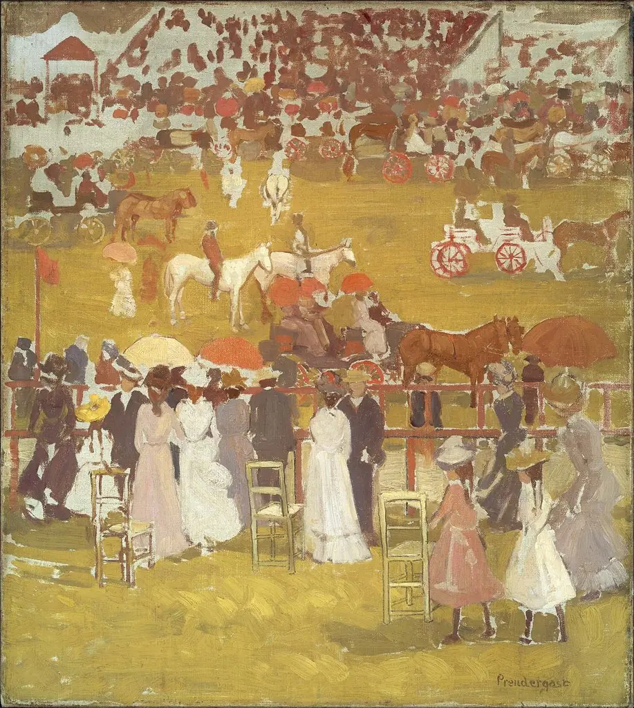 Race Track, by Maurice Prendergast