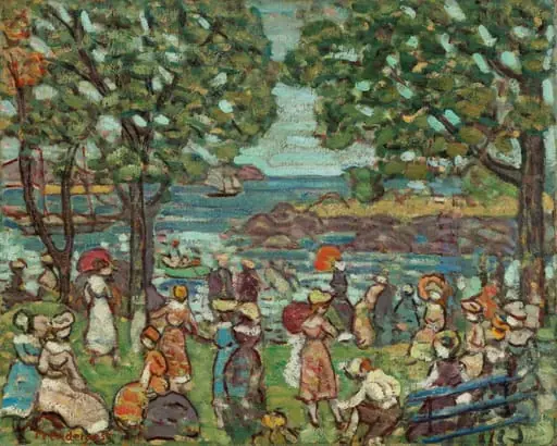 Salem Cove, by Maurice Prendergast