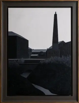 Scotia Brook and Works Buildings, Trubshawe, by Maurice Wade, 1970