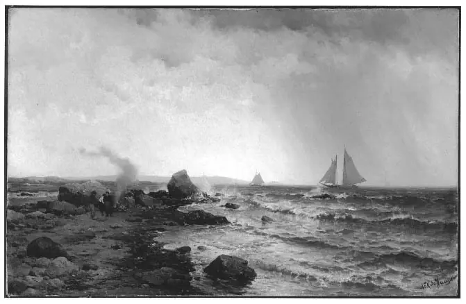 A Summer Shower, by Mauritz de Haas