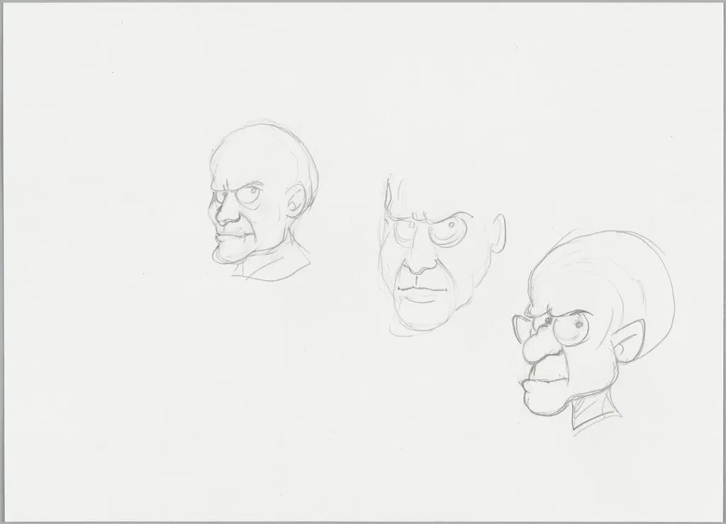 Untitled, by Maurizio Cattelan, graphite, 1998