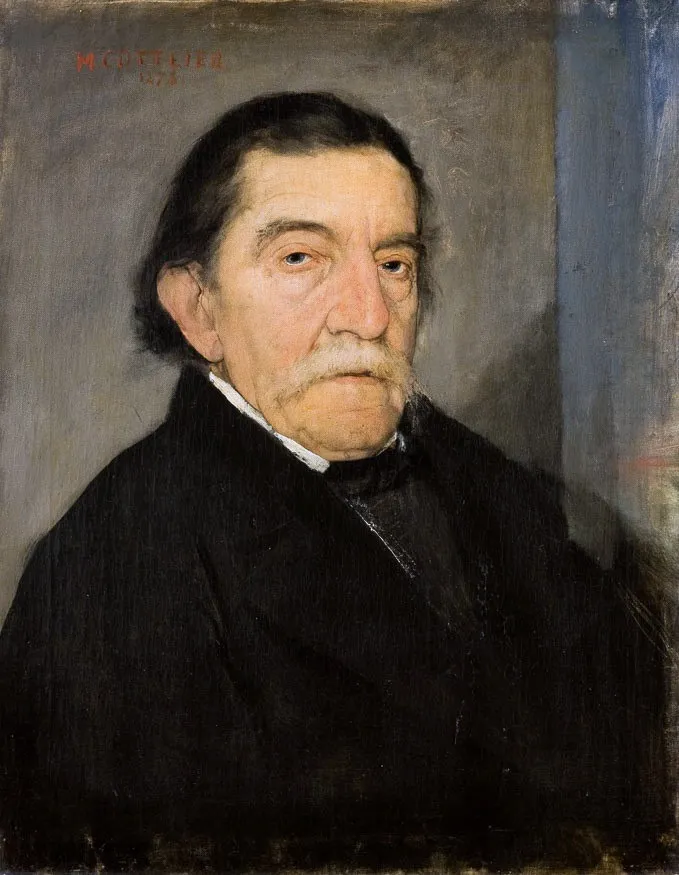 Portret Ignacego Kurandy, by Maurycy Gottlieb, oil