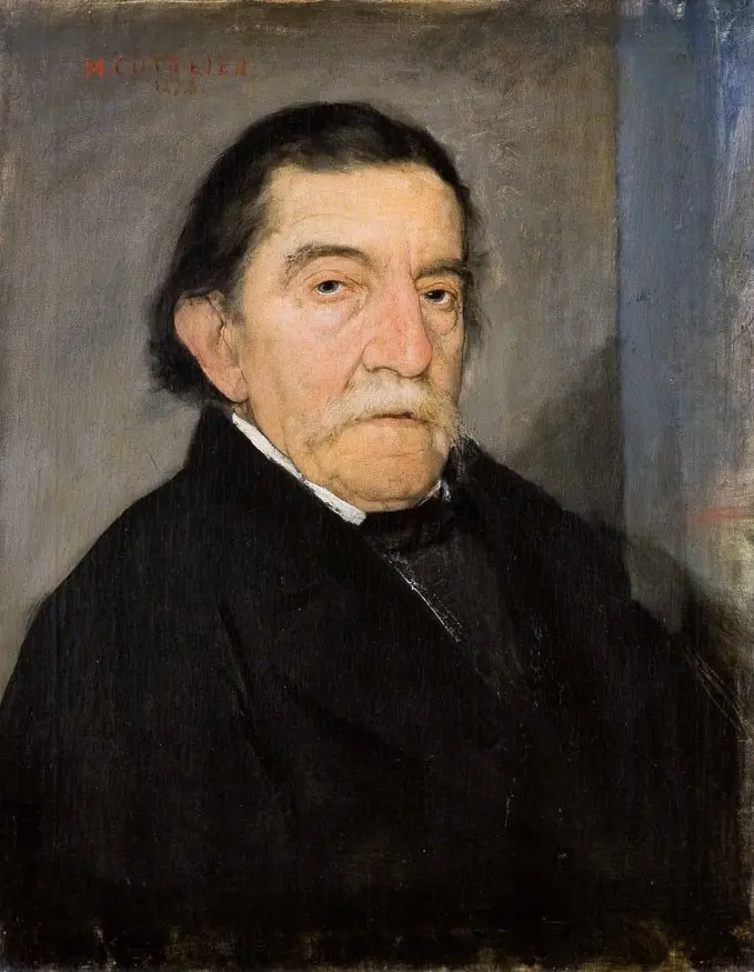 Portret Ignacego Kurandy, by Maurycy Gottlieb