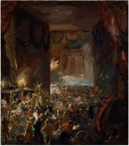 Bacchanal, by Max Beckmann