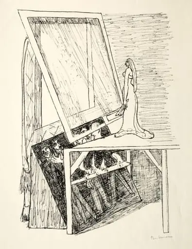 Day and Dream: Magic Mirror, by Max Beckmann
