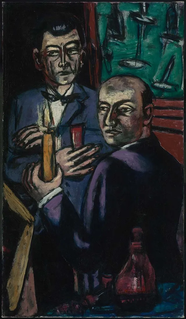 Double Portrait — Max Beckmann