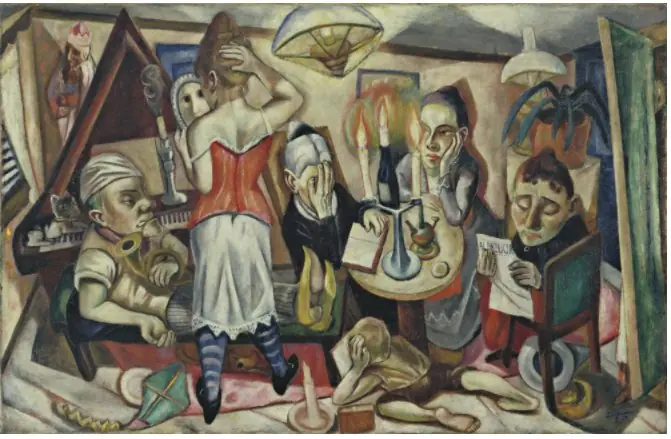 Family Picture, by Max Beckmann