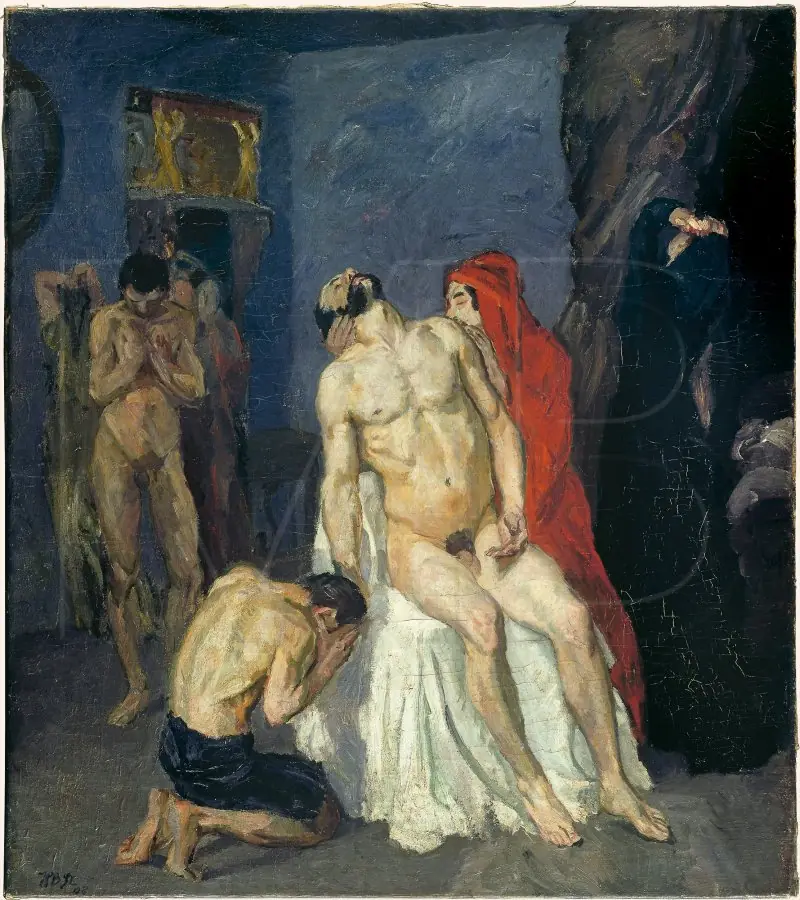 Lamentation, by Max Beckmann