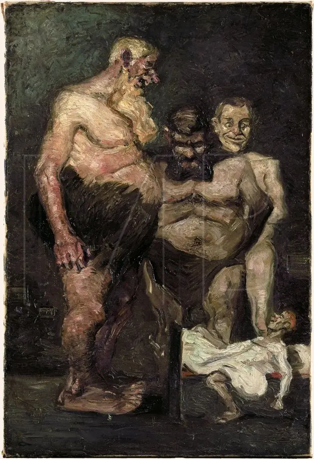 Nightmare, by Max Beckmann