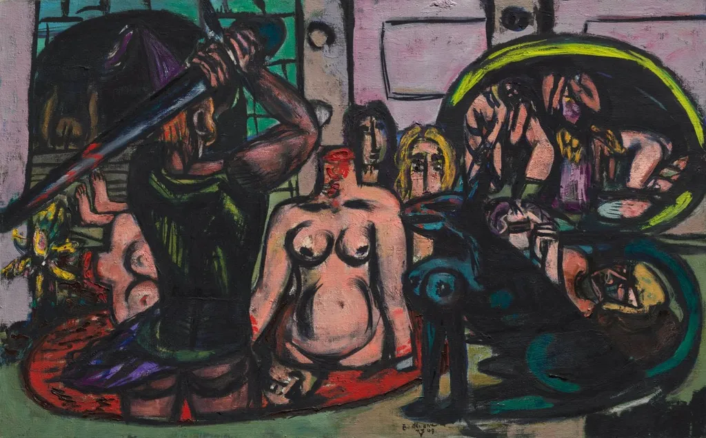 Perseus's Last Duty, by Max Beckmann, unspecified, 1949