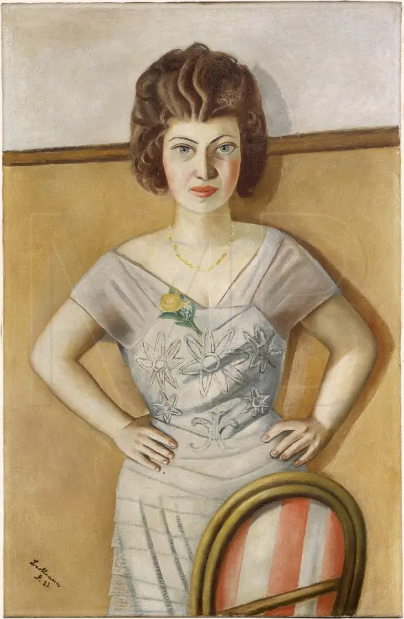 Portrait of Frau Dr. Heidel, by Max Beckmann