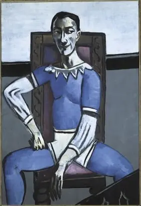 Portrait of Zeretelli, by Max Beckmann