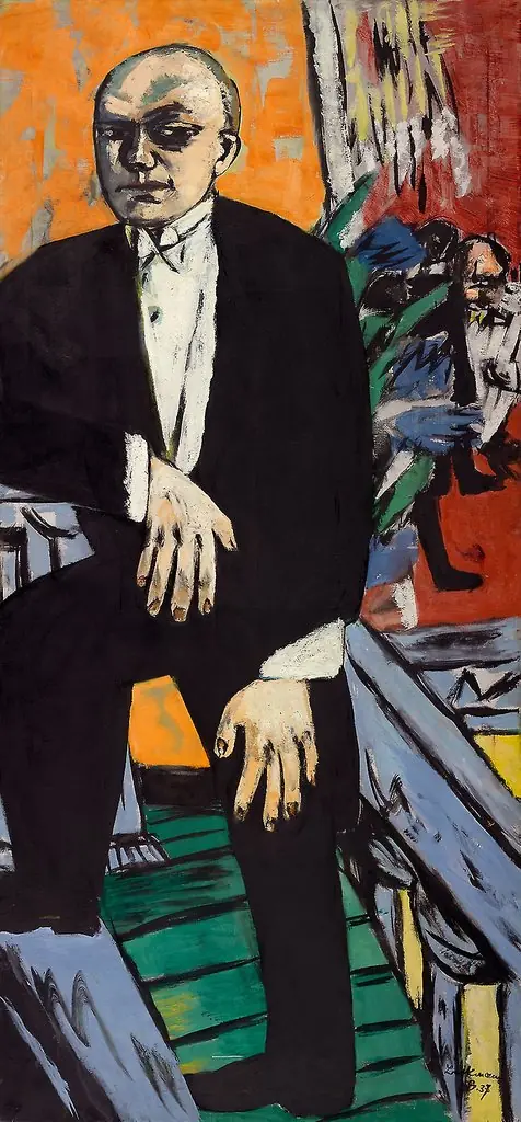 Self-Portrait, by Max Beckmann