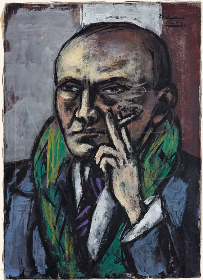 Self Portrait with Cigarette