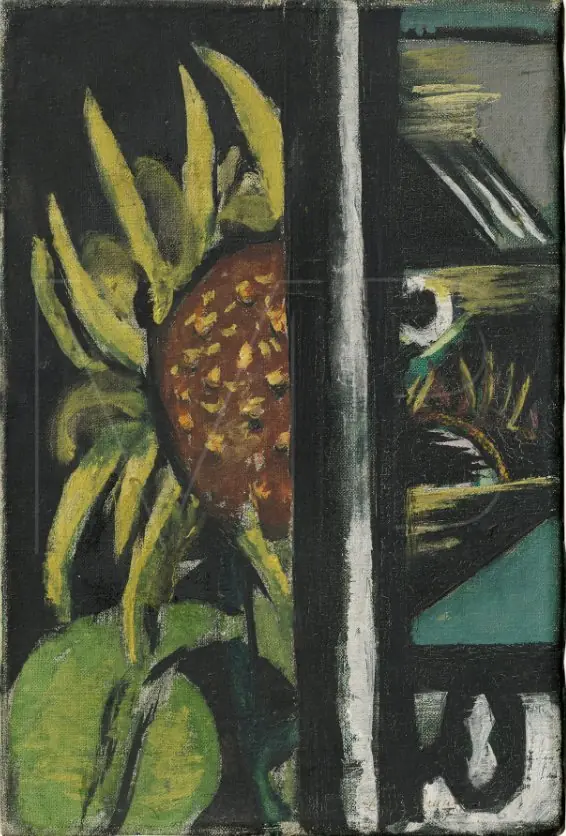 Sunflower, by Max Beckmann