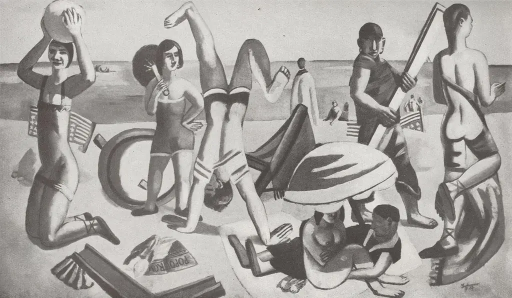 The Beach, by Max Beckmann