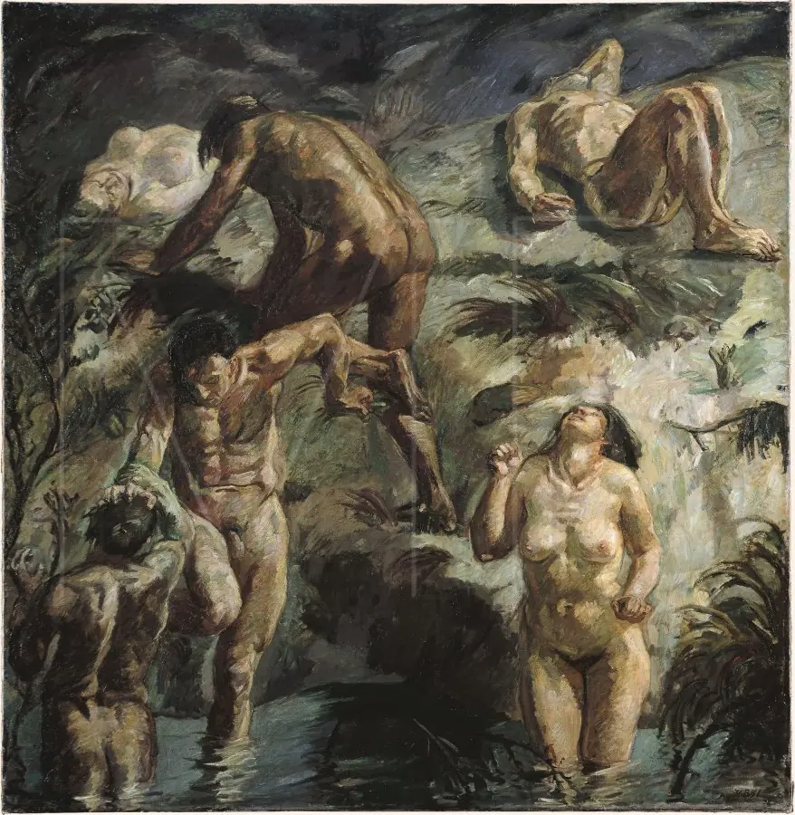 The Flood, by Max Beckmann