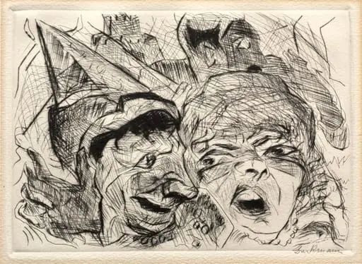 Theater, by Max Beckmann