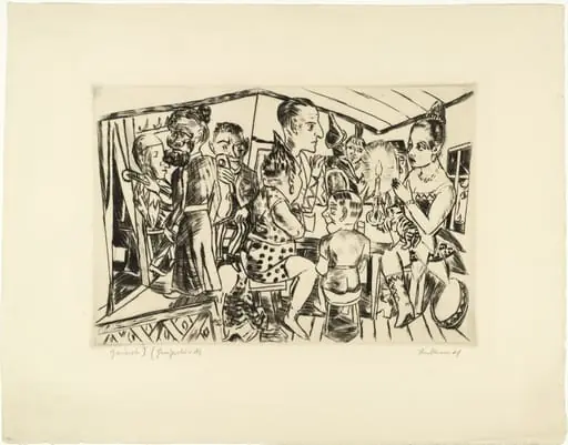Untitled, by Max Beckmann