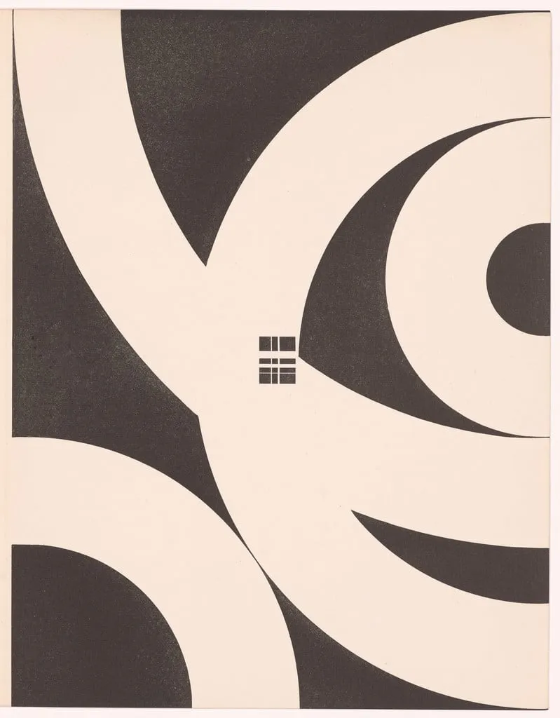 Untitled, by Max Bill, ink, 1942