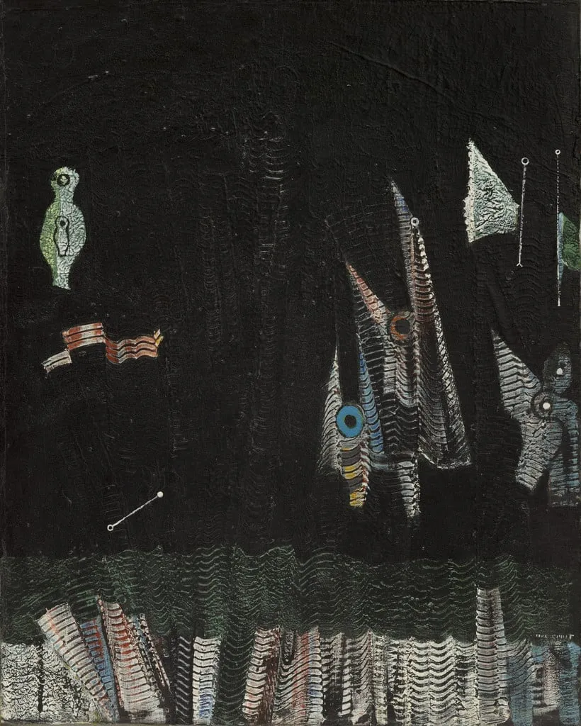 Untitled, by Max Ernst, oil, 1929