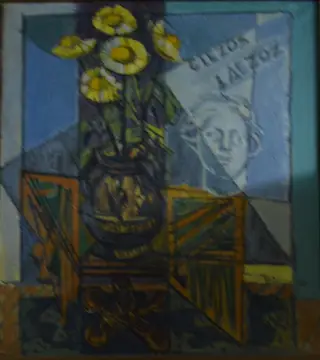 Natură moartă (Omagiu lui Glezos), by Max Hermann Maxy, 1943
