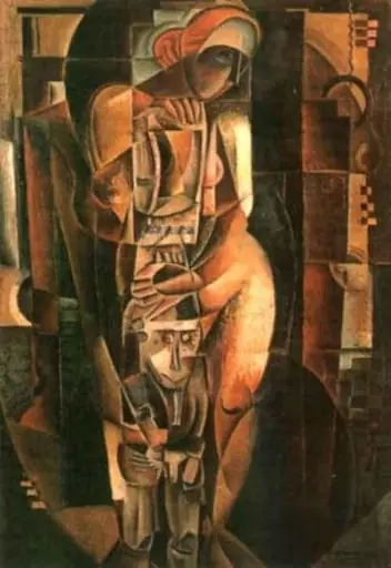 Nud cu idol, by Max Hermann Maxy