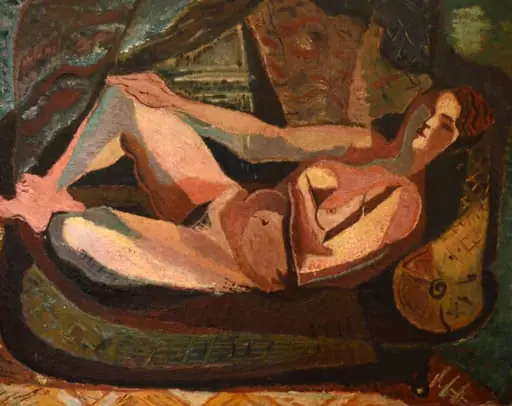 Nud culcat