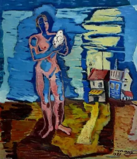 Nud în peisaj, by Max Hermann Maxy