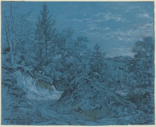 Altenhausen bei Freysing, by Max Joseph Wagenbauer