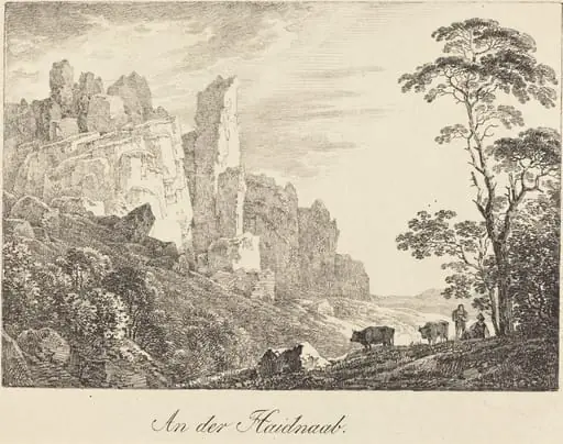An der Haidnaab, by Max Joseph Wagenbauer